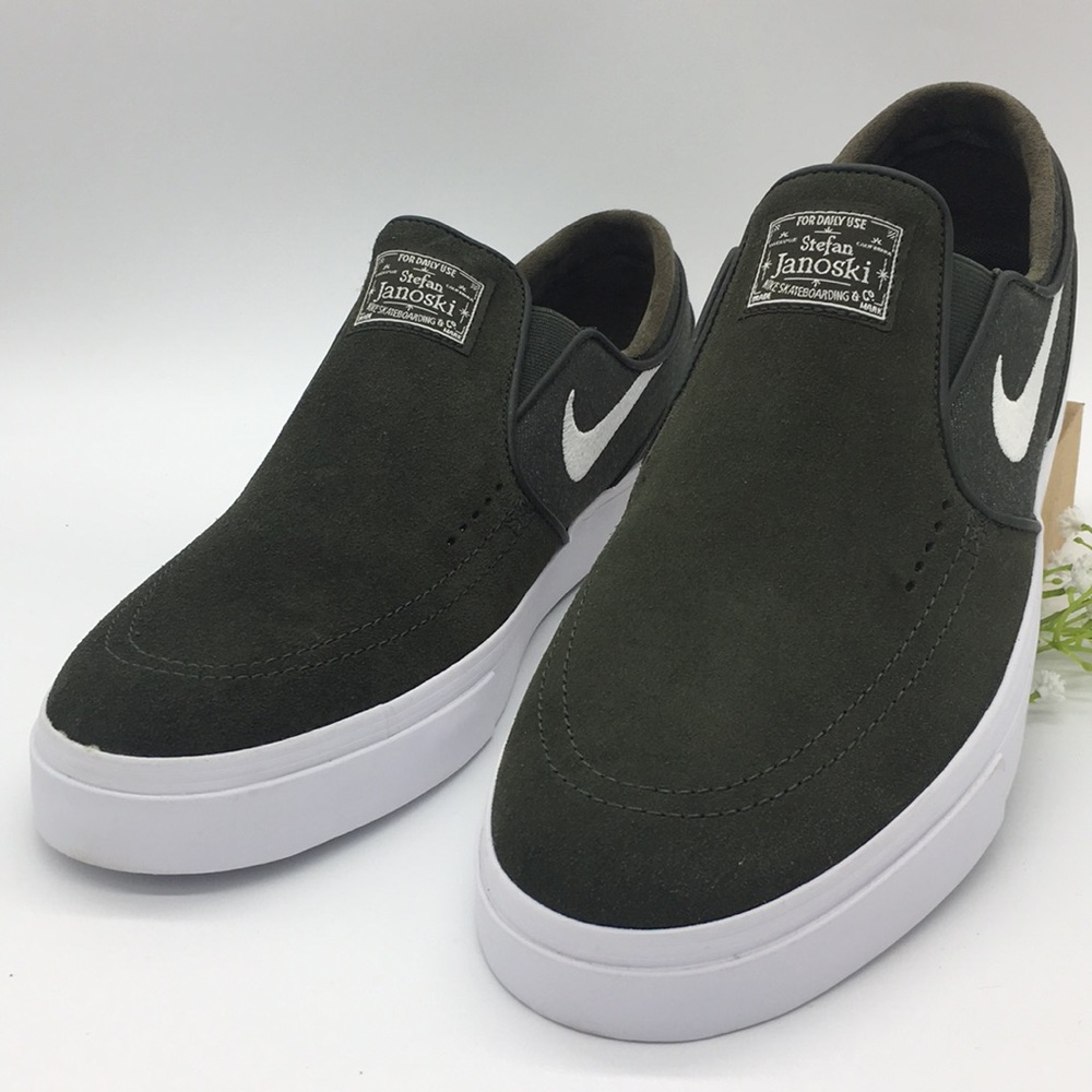 Nike Zoom Stefan Janoski Slip sequoia white - Picture 6 of 8